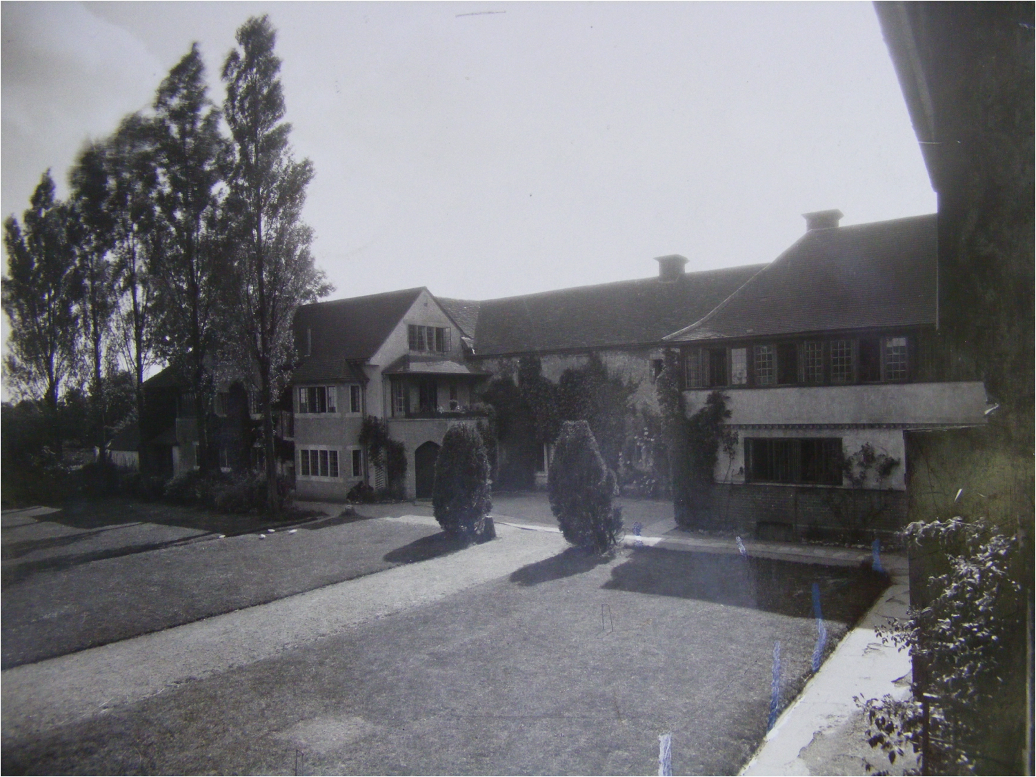 The Priory School, Kings Langley in 1922, as Rudolf Steiner would have seen it when he visited in April of that year.