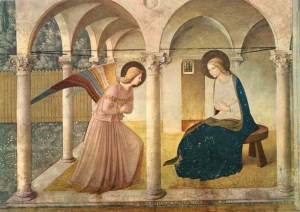 Fra Angelico's Angel of the Annunciation 